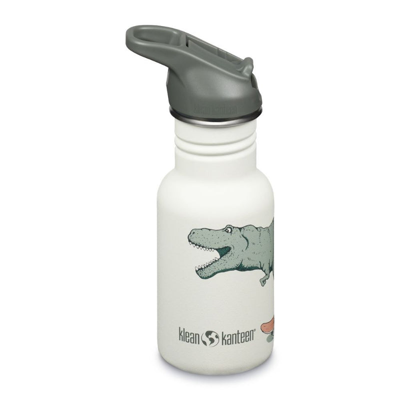 12 oz Classic Kid's Water Bottle with Flip Seal Sport Cap and Straw