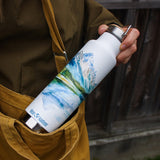 20oz Classic Insulated Water Bottle with Bamboo Cap - Mountains
