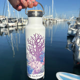 20oz Classic with Bamboo Cap - Ocean Day