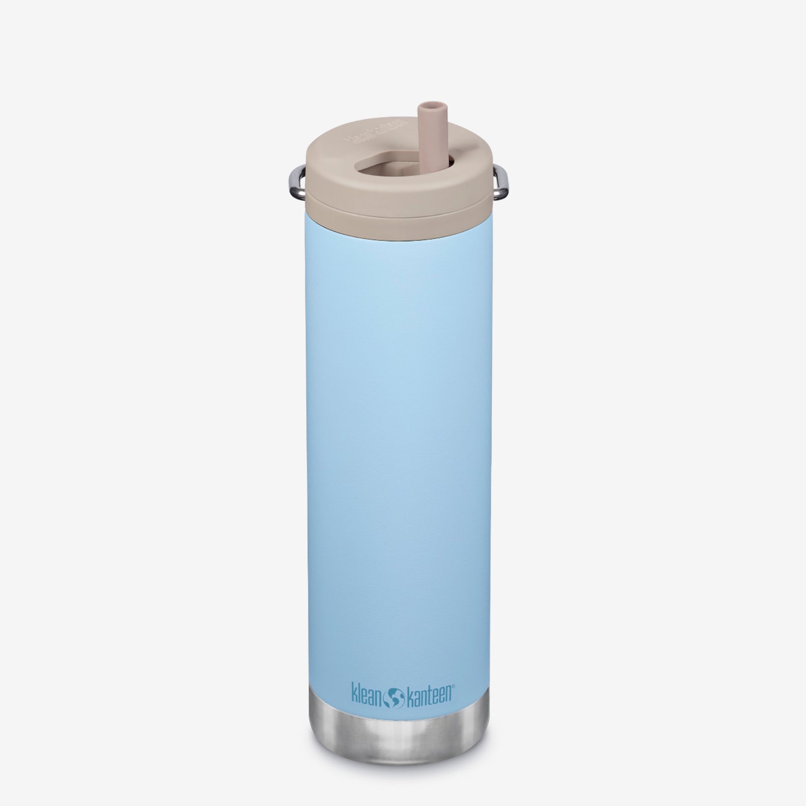 Insulated TKWide 20 oz Water Bottle with Steel Straw | Klean